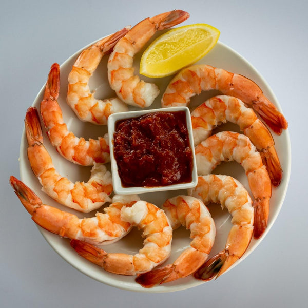 Peeled and Deveined Jumbo Shrimp - 10-Tray Family Pack